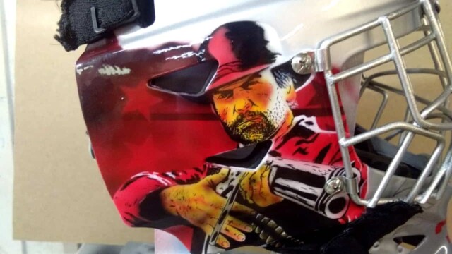 Аэрография Маска вратаря