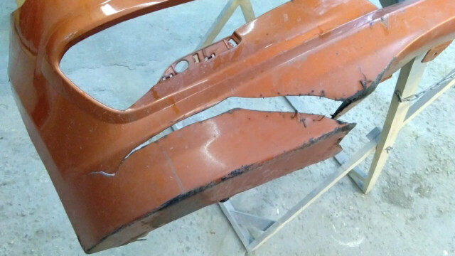 Ремонт и покраска бампера. Hyundai Solaris.