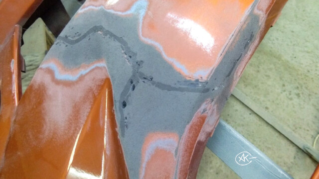 Ремонт и покраска бампера. Hyundai Solaris.