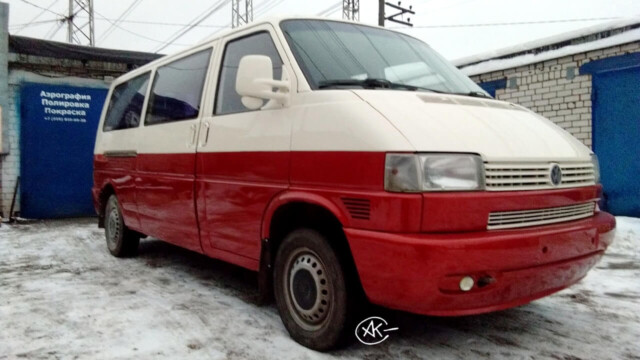 Кастомная покраска. VW Transporter T-4