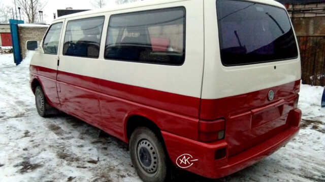 Кастомная покраска. VW Transporter T-4
