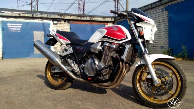 Кастомная покраска. Honda CB 1300