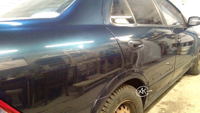 Удаление царапины