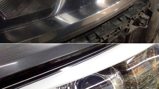 Полировка фар.